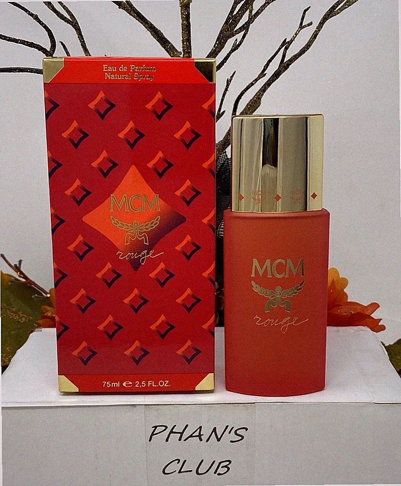 MCM Rouge 2.5oz Eau de Parfum Spray Chypre Fruity Perfume for Women